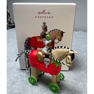 Hallmark Keepsake 2018 "A Pony for Christmas" Ornament with Box